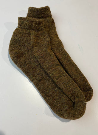 Alpaca Ankle Socks, Made in USA,Bed Socks