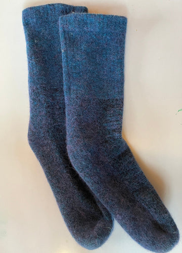 Super Soft Alpaca Edema Socks, Swollen Feet Socks, Bed Socks, Warm Socks,Wide Calf Socks, Gift For Mom, Mother's Day Gift, Cozy Socks