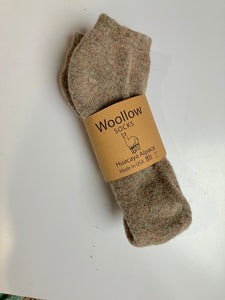 Super Soft Brown Alpaca Ankle Socks, Made in USA, Bed Socks, House Shoes, Cozy Socks, Warm Socks, Gift For Mom, Mother's Day Gift