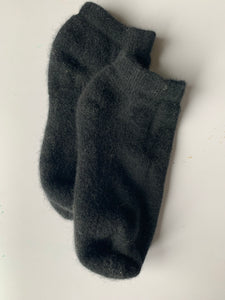 Black Alpaca Socks, Alpaca Socks for Women / Men, Made in USA, Hiking Socks, Activewear, Ski Socks, Gift For Her, All Natural Active