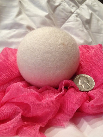 Organic Wool Laundry Dryer Balls, Handmade Dryer Balls, Made in USA, Eco Friendly, Energy Saver, Clothing Softener, Chemical Free Active