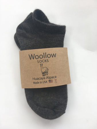 Black Alpaca Socks, Alpaca Socks for Women / Men, Made in USA, Hiking Socks, Activewear, Ski Socks, Gift For Her, All Natural Active